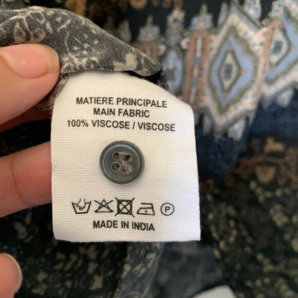 Vanessa Bruno Abstract Paisley Printed Shirt - Picture 6 of 6